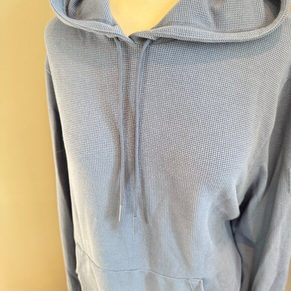 Alo Yoga Micro Waffle Fast Break Hoodie Sweatshirt - Picture 4 of 7
